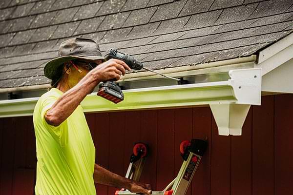 Gutter Shutter Installation
